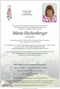Maria Hechenberger